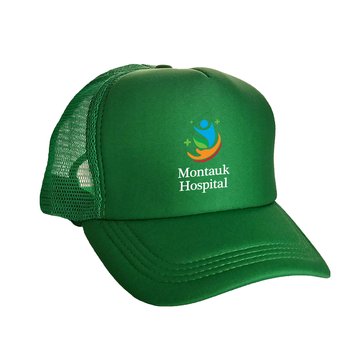 Adjustable Snapback Foam Trucker Hat - Full-Color Personalization Available from Positive Promotions