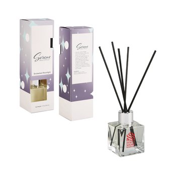 Glass Fragrance Oil & Reed Diffuser in Box - One-Color Personalization Available from Positive Promotions
