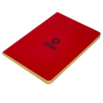 Gold Edge Soft Journal 5x7 - One-Color Personalization Available from Positive Promotions