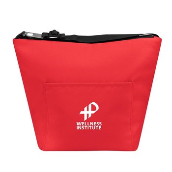 Insulated 6-Pack Bottles Cooler Tote Bag - One-Color Personalization Available from Positive Promotions