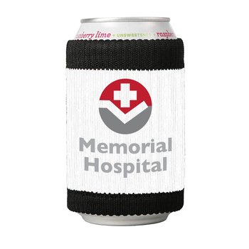 Can/Cup Sweater Sleeve - Full-Color Personalization Available from Positive Promotions