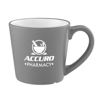 Mingle Matte Ceramic Mug 12 oz. - One-Color Personalization Available from Positive Promotions