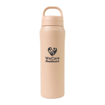 Rowan Recycled Stainless-Steel Bottle 16 oz. With Leak-Resistant Lid - One-Color Personalization Available from Positive Promotions