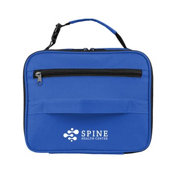 Double-Handle Insulated Lunch/Cooler Bag - One-Color Personalization Available from Positive Promotions