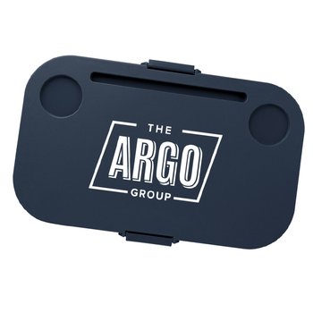 3-in-1 Collapsible Picnic Basket Cooler, Tray, & Cutting Board - One-Color Personalization Available from Positive Promotions