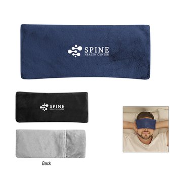 Heat Therapy Microwavable Eye Pillow - One-Color Personalization Available from Positive Promotions