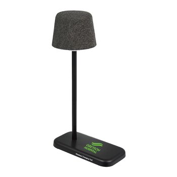 3-in-1 Wireless Desk Lamp, Bluetooth® Speaker, & Charging Pad - Personalization Available from Positive Promotions