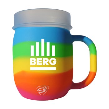 Silipint® Non-Breakable Mason Jar Mug 25 oz. - One-Color Personalization Available from Positive Promotions