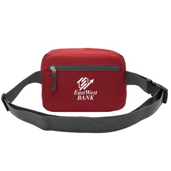 EverChill 3-Can Cooler Belt Bag - One-Color Personalization Available from Positive Promotions
