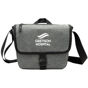 EverCarry Basic Lightweight Mini Messenger Bag - One-Color Personalization Available from Positive Promotions