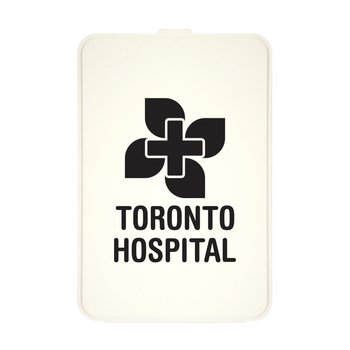 Illuminated Vanity Makeup Mirror With LED Light - One-Color Personalization Available from Positive Promotions