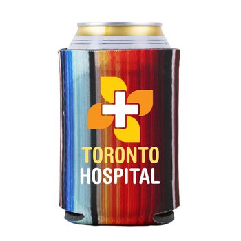 Magnet Grip Insulated Can Cooler Sleeve - Full-Color Personalization Available from Positive Promotions