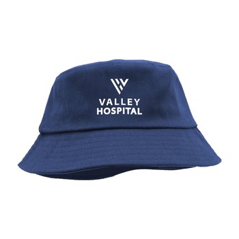 Cotton Bucket Hat With Mesh Lining - One-Color Personalization Available from Positive Promotions