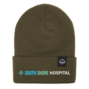 USA-Made Acrylic Knit Cap Beanie - Embroidered Personalization Available from Positive Promotions