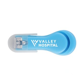 Travel Size Nail Clipper - One-Color Personalization Available from Positive Promotions