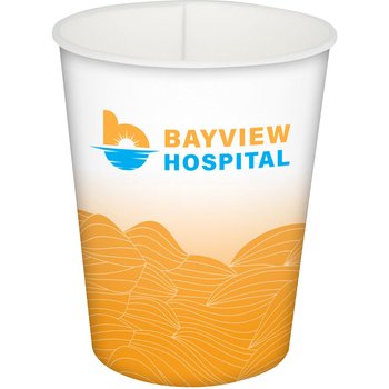 USA-Made Waves Plastic Stadium Cup 16 oz. - Full-Color Personalization Available from Positive Promotions