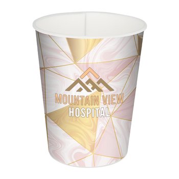 USA-Made Marble Shapes Plastic Stadium Cup 16 oz. - Full-Color Personalization Available from Positive Promotions