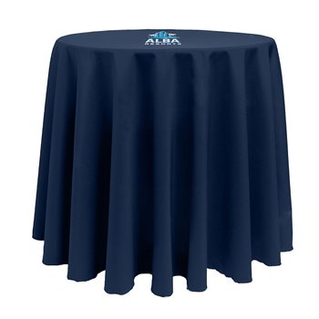 4' Round Table Cover - Full-Color Personalization Available from Positive Promotions