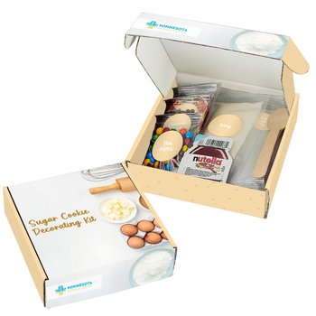 Mini Bake-Your-Own Sugar Cookie Decorating DIY Kit - Full-Color Personalization Available from Positive Promotions