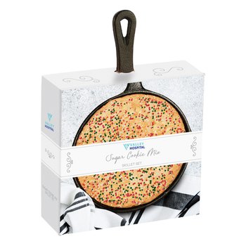 Sugar Cookie DIY Baking Kit in Cast Iron Skillet - Full-Color Personalization Available from Positive Promotions