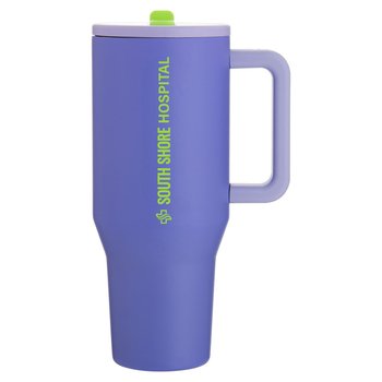 HydroJug® Traveler Thermal Mug 32 oz. With Flip-Up Spout - One-Color Personalization Available from Positive Promotions