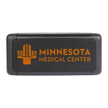 Fast-Charge IP67 Waterproof Outdoor Magnetic Bluetooth® Speaker 5W - One-Color Personalization Available from Positive Promotions