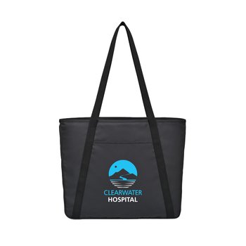 Lite Recycled rPET Tote Bag - Full-Color Personalization Available from Positive Promotions
