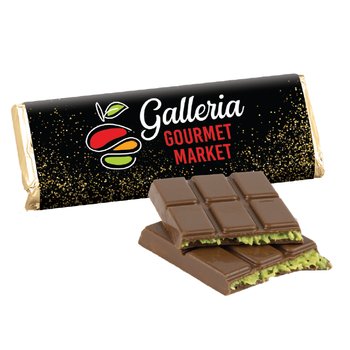 Dubai Chocolate Bar 1 oz. - Full-Color Personalization Available from Positive Promotions