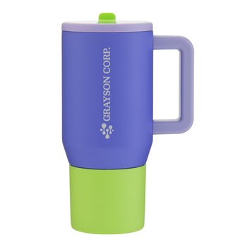 HydroJug® Traveler Thermal Mug 20 oz. With Flip-Up Spout - Laser-Engraved Personalization Available from Positive Promotions