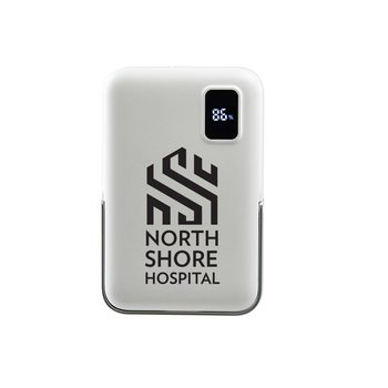 3-in-1 MagSafe 10,000-mAh Wireless Charging Power Bank, Watch Charger, & Phone Stand - One-Color Personalization Available from Positive Promotions