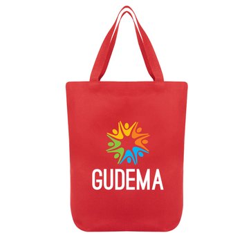 Cierra Cotton Tote Bag - Full-Color Personalization Available from Positive Promotions