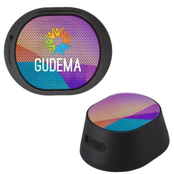2-in-1 Bluetooth Wireless Speaker & Magnetic Phone Stand 5W - Personalization Available from Positive Promotions