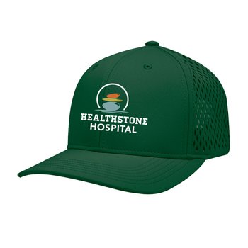 Moisture-Wicking Performance Adjustable Flex Cap - Embroidered Personalization Available from Positive Promotions