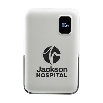 3-in-1 MagSafe Wireless Charging Power Bank, Watch Charger, & Phone Stand 10,000 mAh - One-Color Personalization Available from Positive Promotions