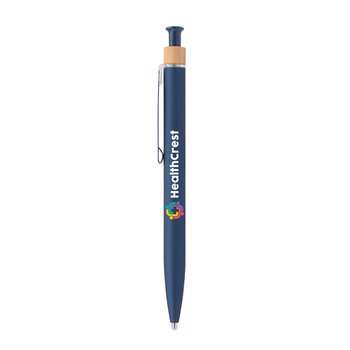 Recycled Aluminum Soft Click Pen - Full-Color Personalization Available from Positive Promotions