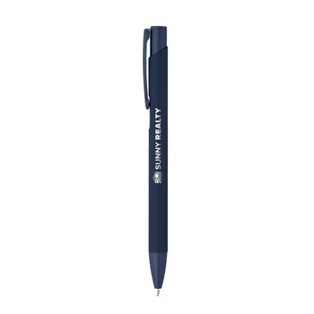 Dokumental Ink Monochrome Soft-Touch Pen - Laser-Engraved Personalization Available from Positive Promotions