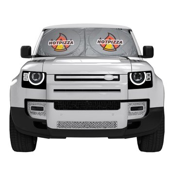 UV-Blocking Dual-Panel Sunshade for SUV - 63