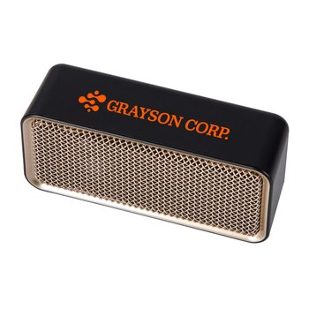 Retro IPX4 Waterproof Wireless Bluetooth® Speaker Type C 5W - One-Color Personalization Available from Positive Promotions