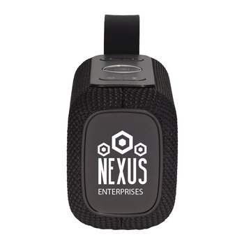 Alexa-Compatible IPX6 Waterproof Wireless Bluetooth® Speaker Micro USB 5W - One-Color Personalization Available from Positive Promotions