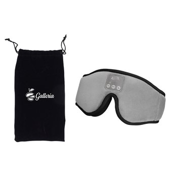 iLive Light-Blocking Wireless Adjustable Sleep Mask Headphones - One-Color Personalization Available from Positive Promotions