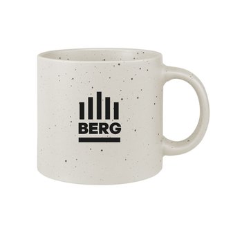 Riverbed Speckled Ceramic Mug 16 oz. - One-Color Personalization Available from Positive Promotions