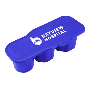 Hollow Ice Cube Mold for Large Tumblers - One-Color Personalization Available from Positive Promotions