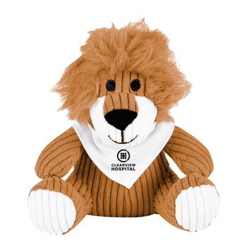 Corduroy Stuffed Lion 6