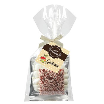 Peppermint Hot Chocolate Kit Mug Stuffer - Full-Color Personalization Available from Positive Promotions