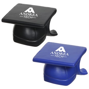 Graduation Cap Stress Reliever - One-Color Personalization Available from Positive Promotions