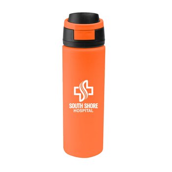 Graduation Recycled Pop Lid Stainless-Steel Bottle 24 oz. - One-Color Personalization Available from Positive Promotions
