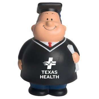 Graduate Stress Reliever - One-Color Personalization Available from Positive Promotions