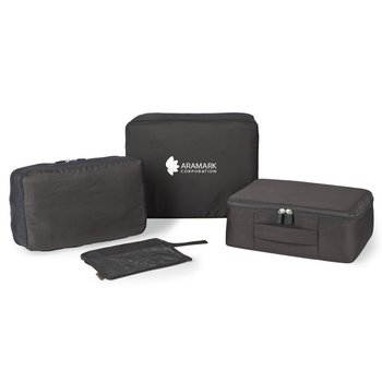 Samsonite® Foldable Travel Packing Cubes - Set of 3 - One-Color Personalization Available from Positive Promotions