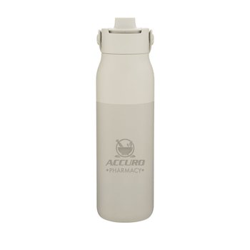 LARQ® PureVis UV-C LED Technology Cleaning Bottle 32 oz. - Laser-Engraved Personalization Available from Positive Promotions