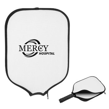 Pickleball Paddle Cover - Single - One-Color Personalization Available from Positive Promotions